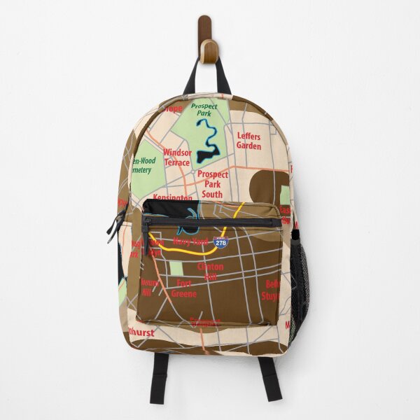 Item preview, WITH THE TIMES• CAMO BRKLYN BORO MAP designed and sold by Stanley Lambert.