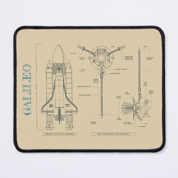 Item preview, Galileo. Outer Planet Exploration Probes (Parchment) designed and sold by BGALAXY.
