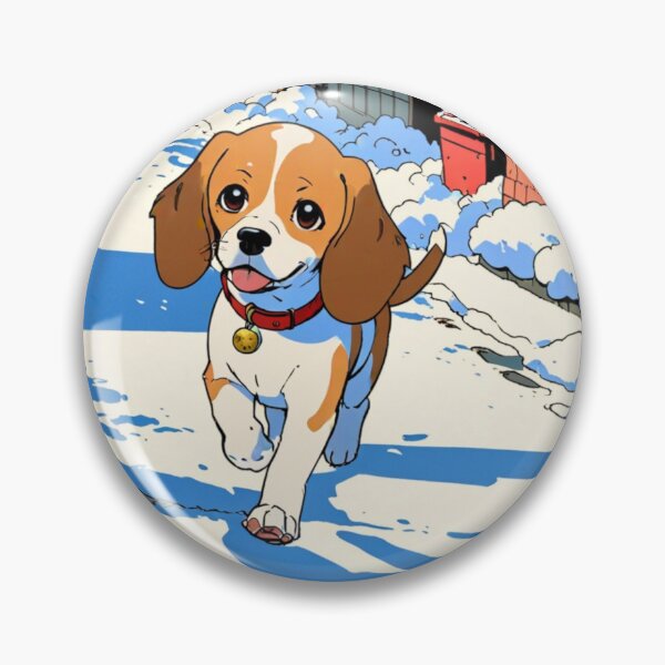 Item preview, Beagle's Snowy Urban Adventure designed and sold by NeatThingLover.