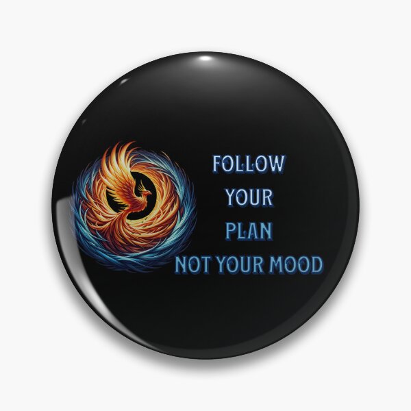 Item preview, Follow your plan not your mood! Motivation Quotes designed and sold by goksugurkan.