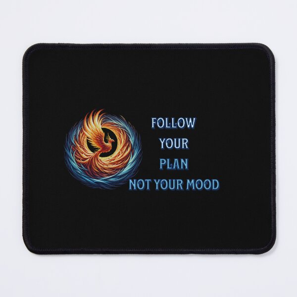 Item preview, Follow your plan not your mood! Motivation Quotes designed and sold by goksugurkan.