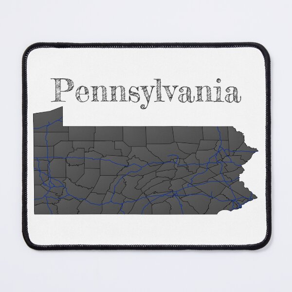 Item preview, Pennsylvania Counties and Interstates designed and sold by PhilbonianDezin.