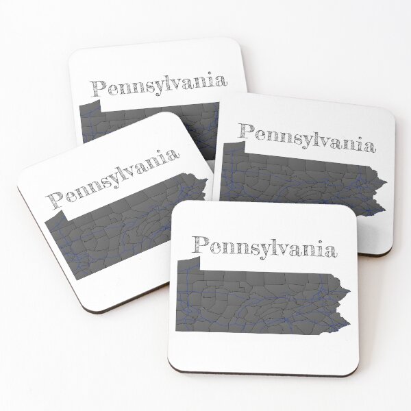 Item preview, Pennsylvania Counties and Interstates designed and sold by PhilbonianDezin.