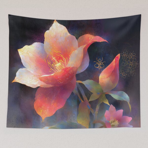Item preview, Radiant Blossoms in Twilight designed and sold by bloorose.