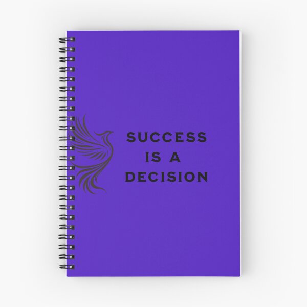 Item preview, Success is a decision, motivational quotes designed and sold by goksugurkan.