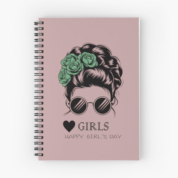 Item preview, happy girl's day shirt designed and sold by CanvaSnap ⭐⭐⭐⭐⭐.