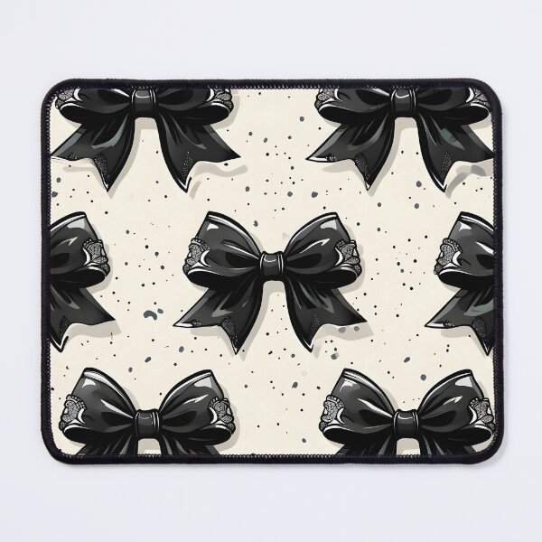 Item preview, Elegant Black Bows - Stylish Lace Pattern Design designed and sold by AnnaPu193.