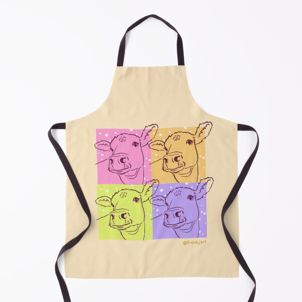Item preview, Cute Cow in Pop Style - Outline Drawing designed and sold by Frank J. Art.