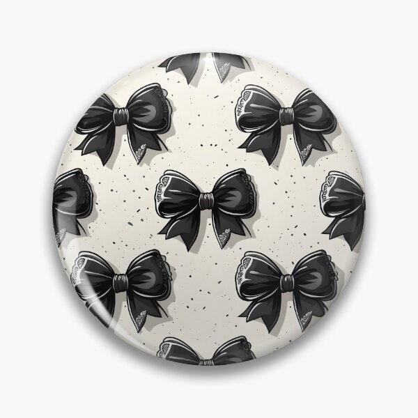 Item preview, Elegant Black Bows - Stylish Lace Pattern Design designed and sold by AnnaPu193.