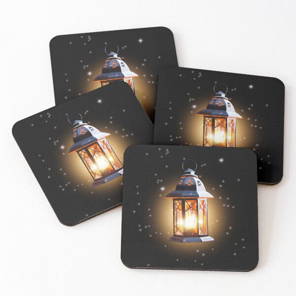 Item preview, Festive Lantern Illustration – Glowing decoration, lantern art for dark background, elegant lighting, festive mood designed and sold by Nadja Leutloff.