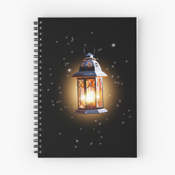 Item preview, Festive Lantern Illustration – Glowing decoration, lantern art for dark background, elegant lighting, festive mood designed and sold by Nadja Leutloff.