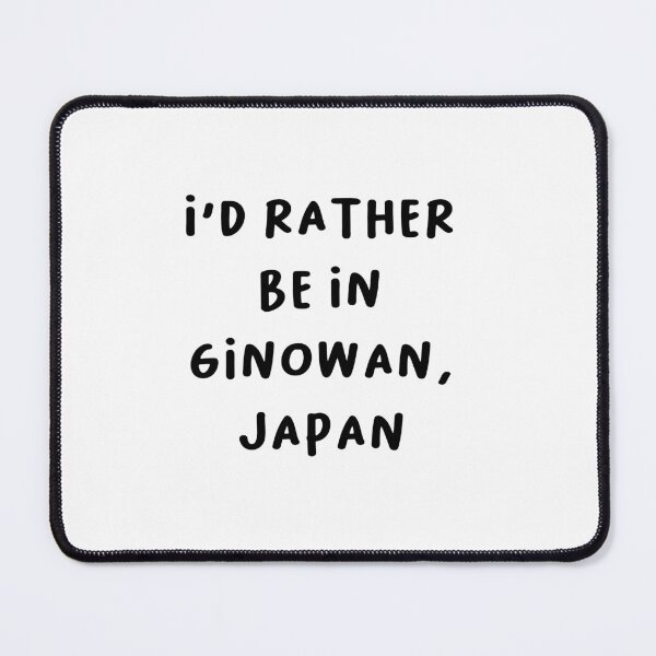 Item preview, I'D RATHER BE IN GINOWAN, JAPAN | Handwritten Font designed and sold by RM-Journey.