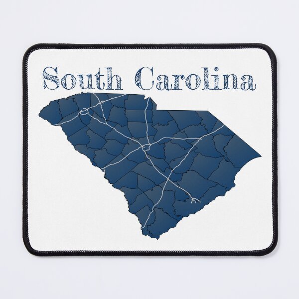 Item preview, South Carolina Counties & Interstates designed and sold by PhilbonianDezin.