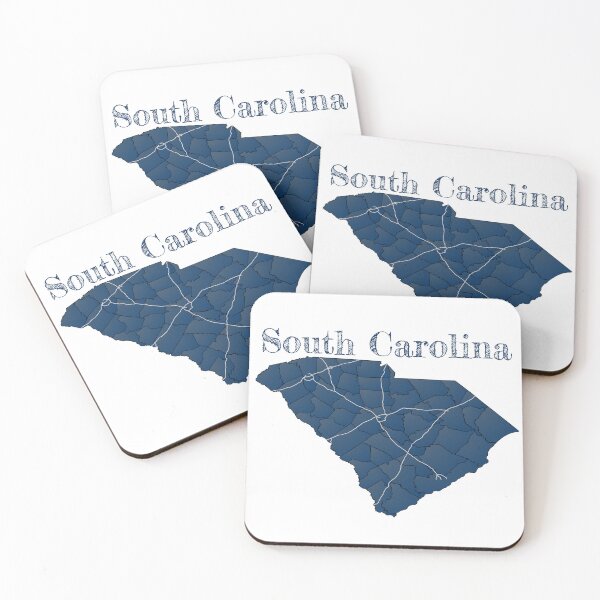 Item preview, South Carolina Counties & Interstates designed and sold by PhilbonianDezin.