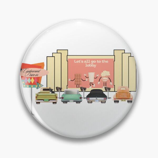 Item preview, Drive-in movie theater classic car  designed and sold by TaraPen.