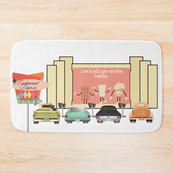 Item preview, Drive-in movie theater classic car  designed and sold by TaraPen.