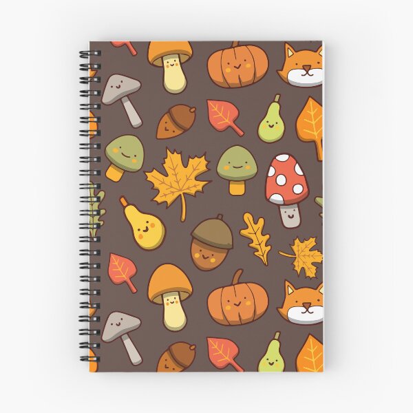 Item preview, Mushroom Autumn Cute Seamless Pattern designed and sold by Kubala Designs.