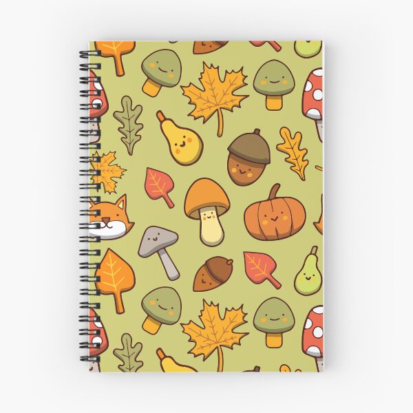Item preview, Mushroom Autumn Cute Seamless Pattern designed and sold by Kubala Designs.