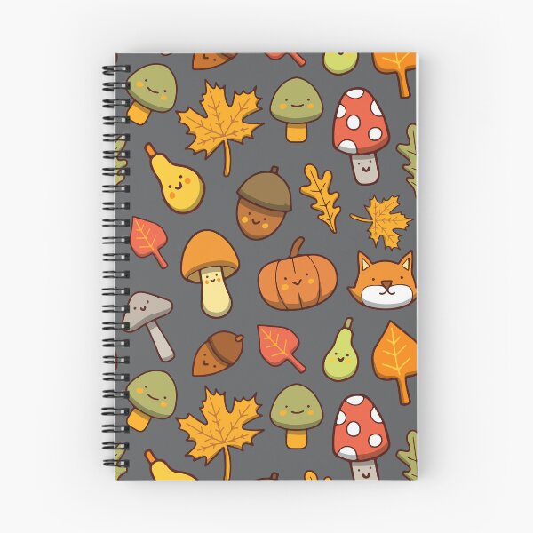 Item preview, Mushroom Autumn Cute Seamless Pattern designed and sold by Kubala Designs.