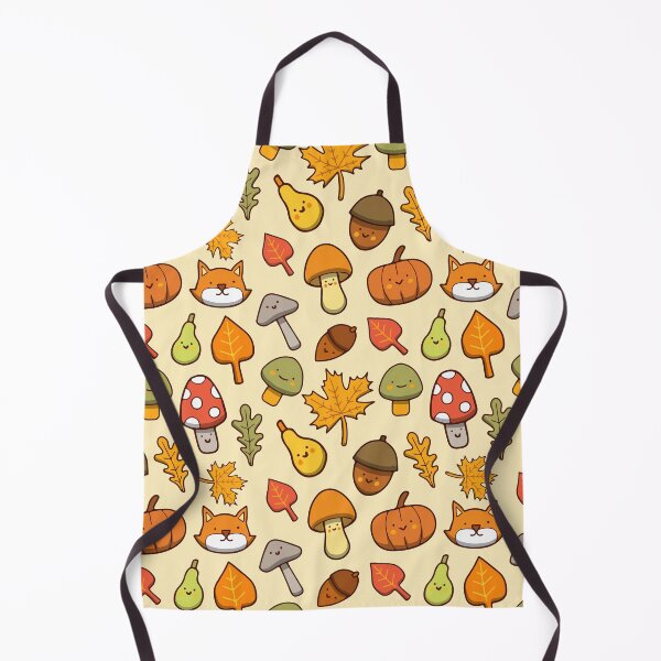 Item preview, Mushroom Autumn Cute Seamless Pattern designed and sold by Kubala Designs.