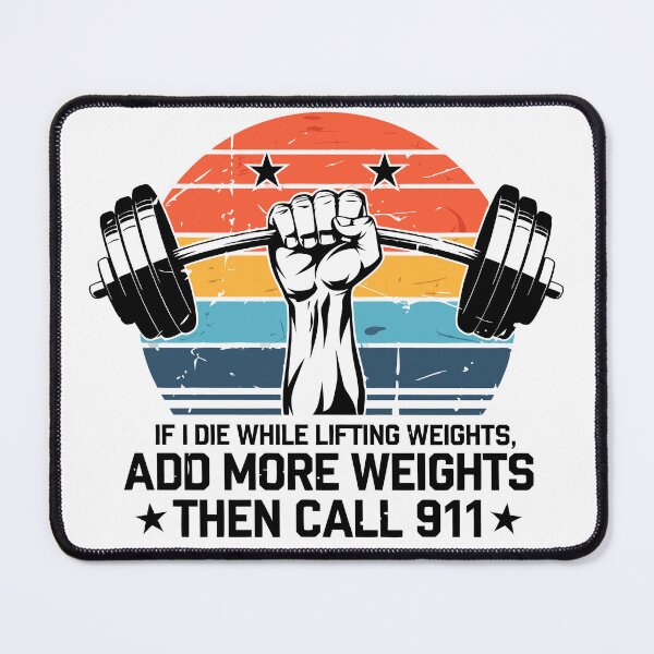 Item preview, Barbell Power Retro Gym Motivational designed and sold by Meme-shirt.