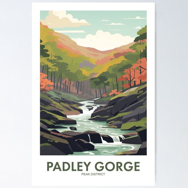 Item preview, PADLEY GORGE designed and sold by MarkedArtPrints.