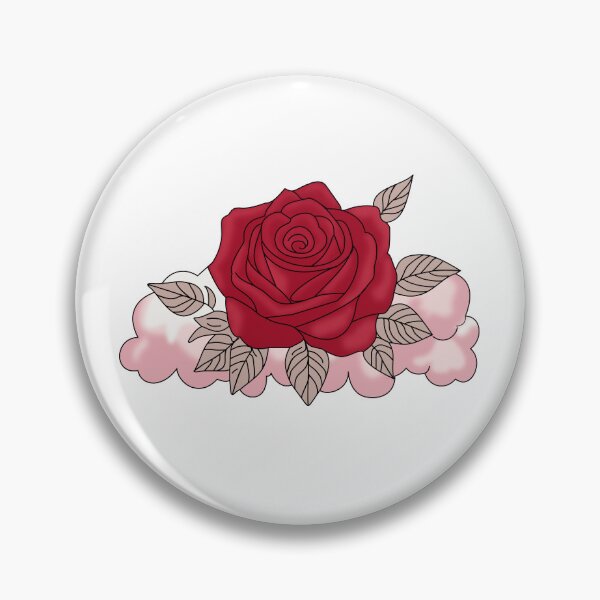 Item preview, Elegant Vibrant Red Rose with Textured Petals Art designed and sold by MindnPixels.