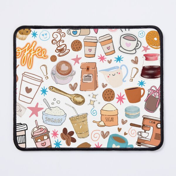 Item preview, Coffee Lover's Doodle Design designed and sold by ToughTees.