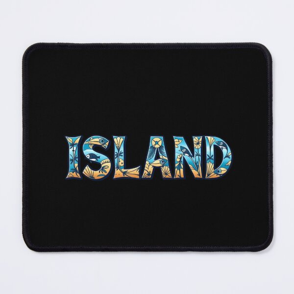 Item preview, Island Escape Tribal Fish Beach Palm Ocean Vibes Relax designed and sold by Kia Blaze.