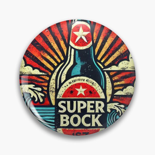 Item preview, Superbock Retro Worn Logo Art designed and sold by neildoch.