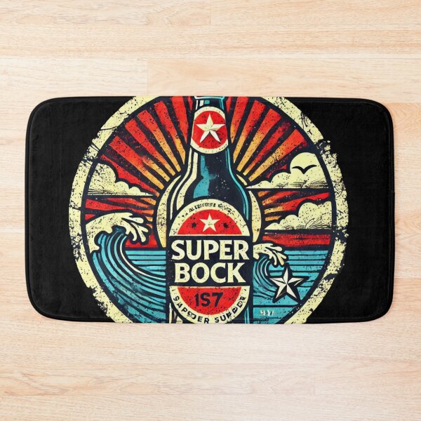 Item preview, Superbock Retro Worn Logo Art designed and sold by neildoch.