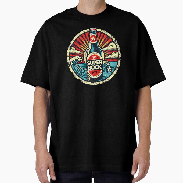Item preview, Superbock Retro Worn Logo Art designed and sold by neildoch.