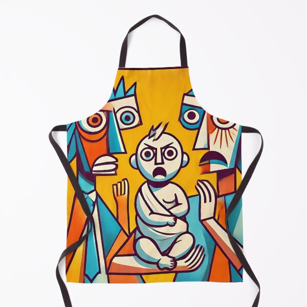 Item preview, Parenting Survivor – Minimalist Cubism Art T-Shirt designed and sold by OzzFrequency.