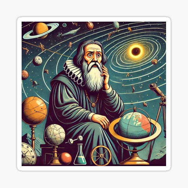 Galileo Galilei Sticker