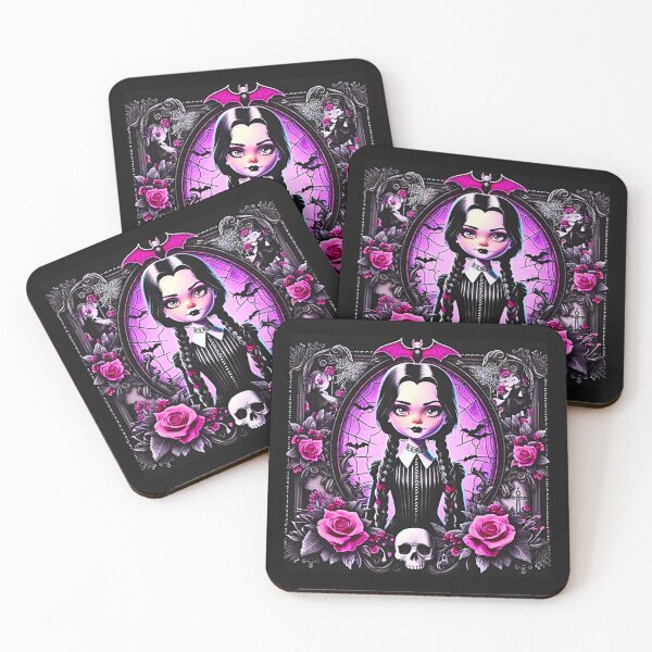 Item preview, Goth Wednsday  Addams in Roses designed and sold by Earth Nature Creations.