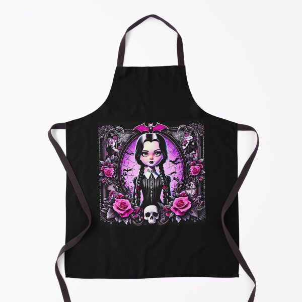 Item preview, Goth Wednsday Addams in Roses designed and sold by Earth Nature Creations.
