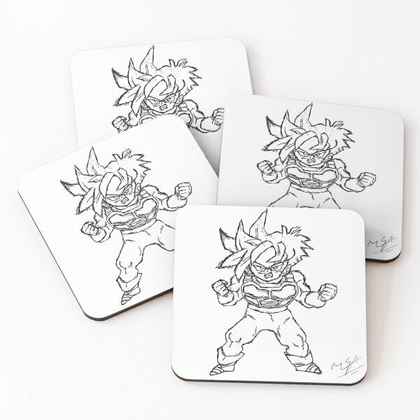 Item preview, Kid Gohan (Sketch) designed and sold by ArtSurvivalLife.