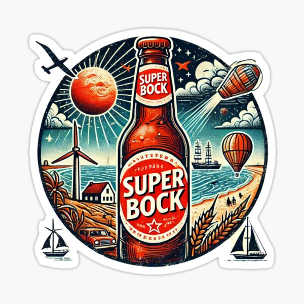 Item preview, Superbock Retro Logo Art designed and sold by neildoch.
