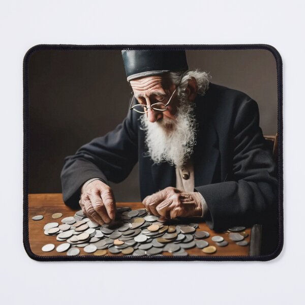 Item preview, man counting coins designed and sold by OxiSkor.