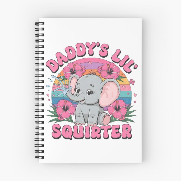 Item preview, Daddy's Lil Squirter Cute Baby Elephant designed and sold by BeansterNL.