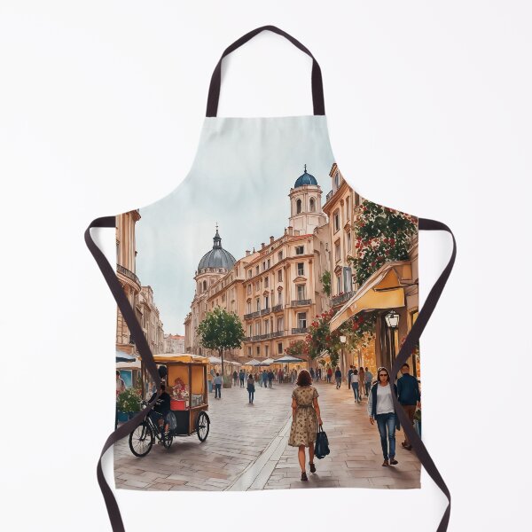 Item preview, Vienna Austria Watercolor designed and sold by Magnolia Valley Art.