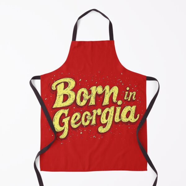 Item preview, Born in Georgie Classic Retro Typography designed and sold by OriginalBeerCat.