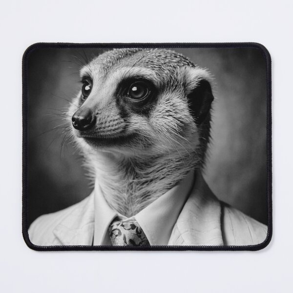 Item preview, Elegant Meerkat in Classic Suit designed and sold by vk09.