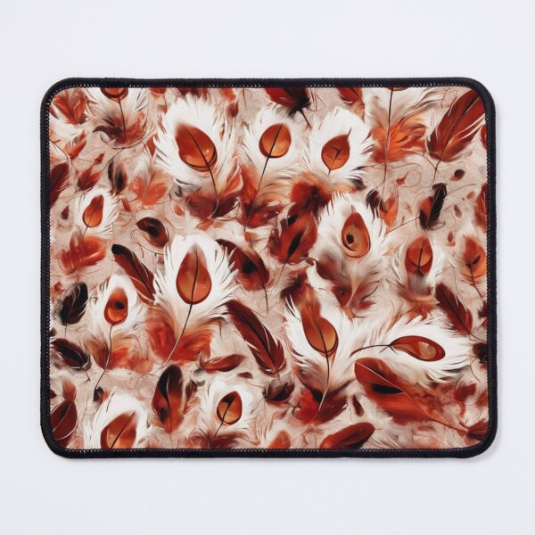 Item preview, Feathers & Feathers: Soft, Downy Dream Pattern designed and sold by NickWhittleArt.