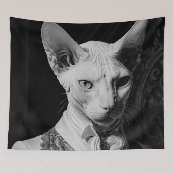 Item preview, Regal Sphynx Cat in Formal Attire designed and sold by vk09.