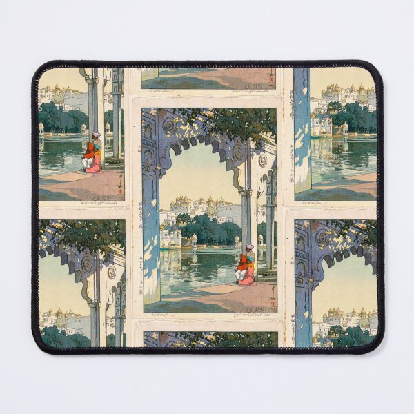 Item preview, Udaipur Castle,Japanese Wall Art Yoshida Hiroshi designed and sold by TeeARTHY.