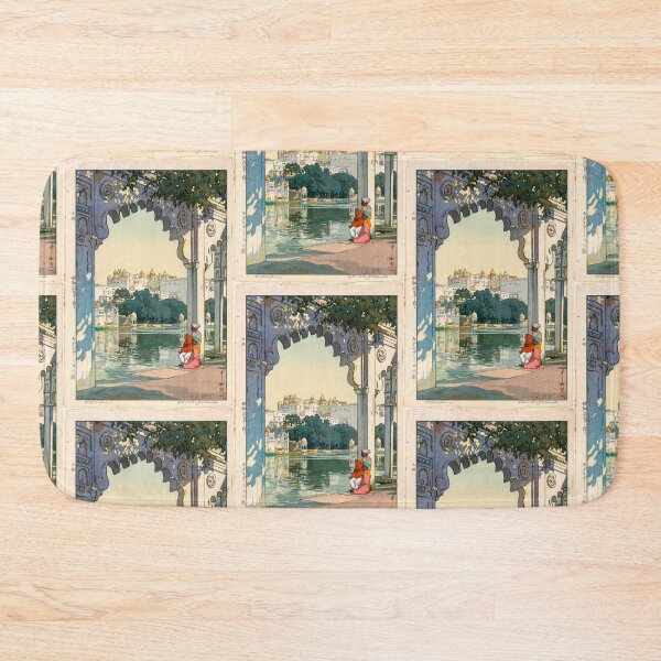 Item preview, Udaipur Castle,Japanese Wall Art Yoshida Hiroshi designed and sold by TeeARTHY.