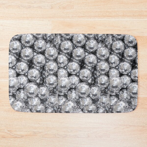 Item preview, Silver Glitter Disco Balls, Glamorous Party designed and sold by newburyboutique.