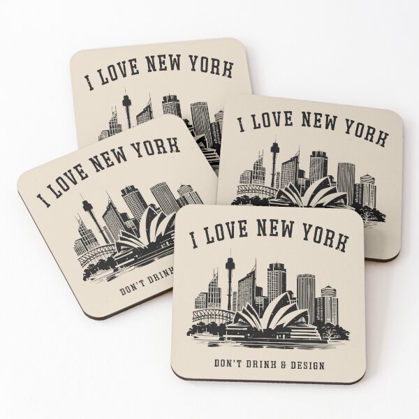 Item preview, I Love New York City Name Skyline Sydney Funny designed and sold by popanato.