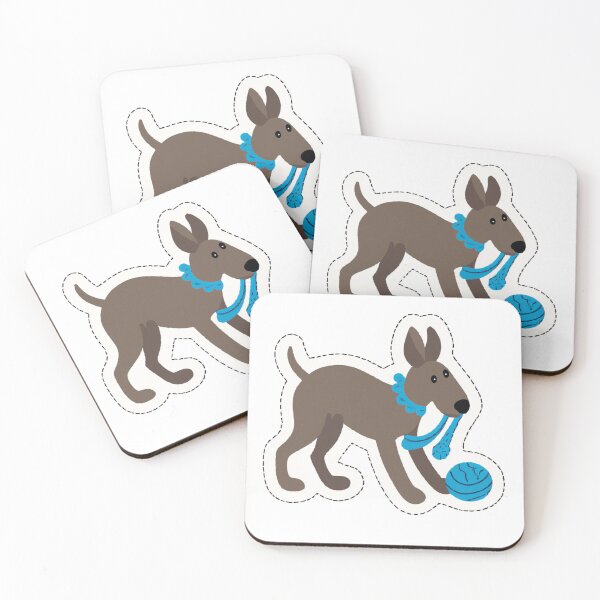 Item preview, Dog playing with Yarn   designed and sold by Robertworkshop.